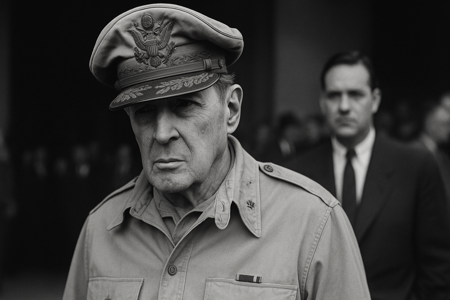 From Hero to Controversy: MacArthur’s Dismissal and the Fight for Civilian Authority in 1951