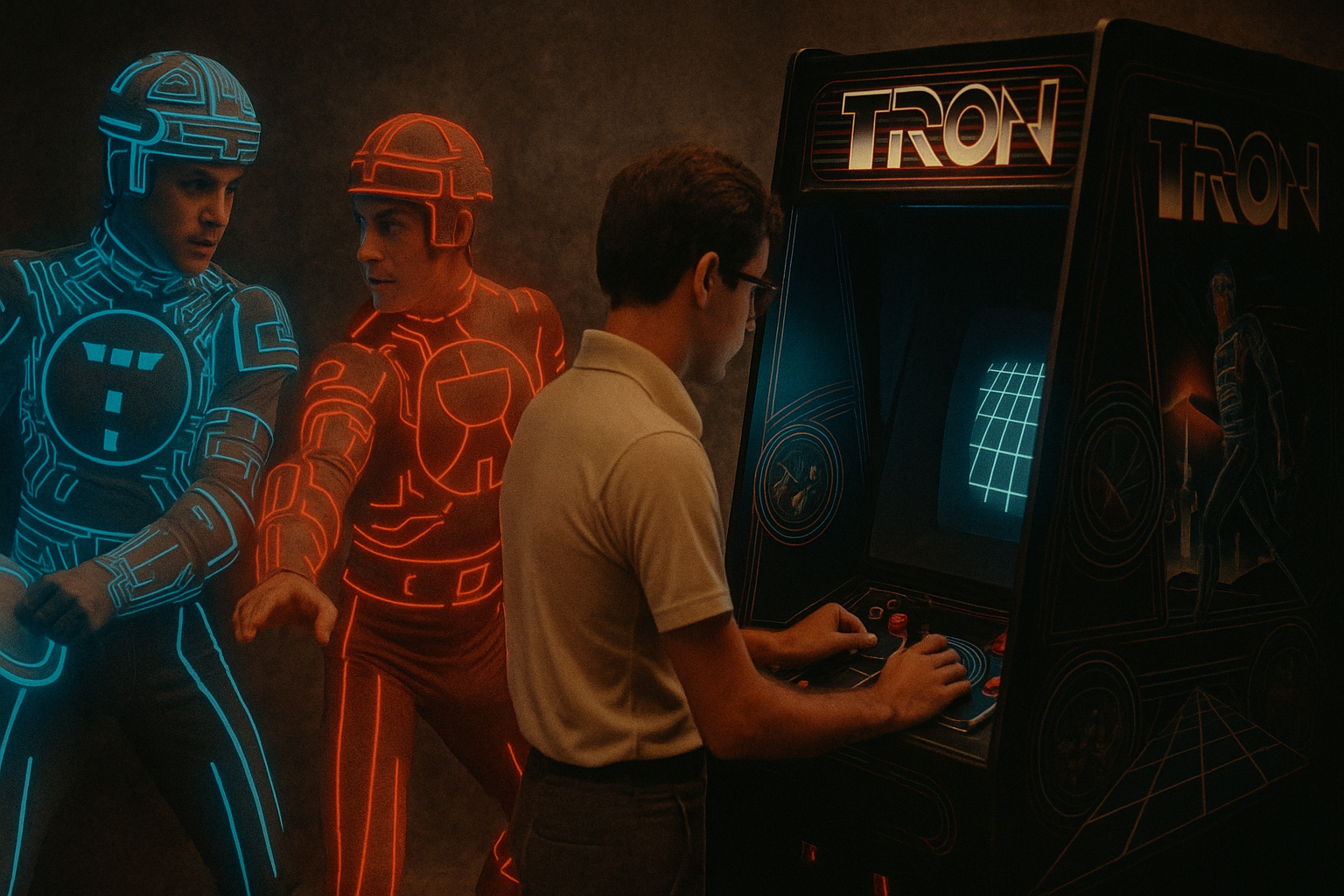 Neon Futures and Digital Frontiers: How Disney’s TRON Brought Arcades to the Silver Screen