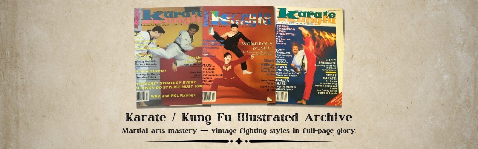 Karate Kung Fu Illustrated Magazine