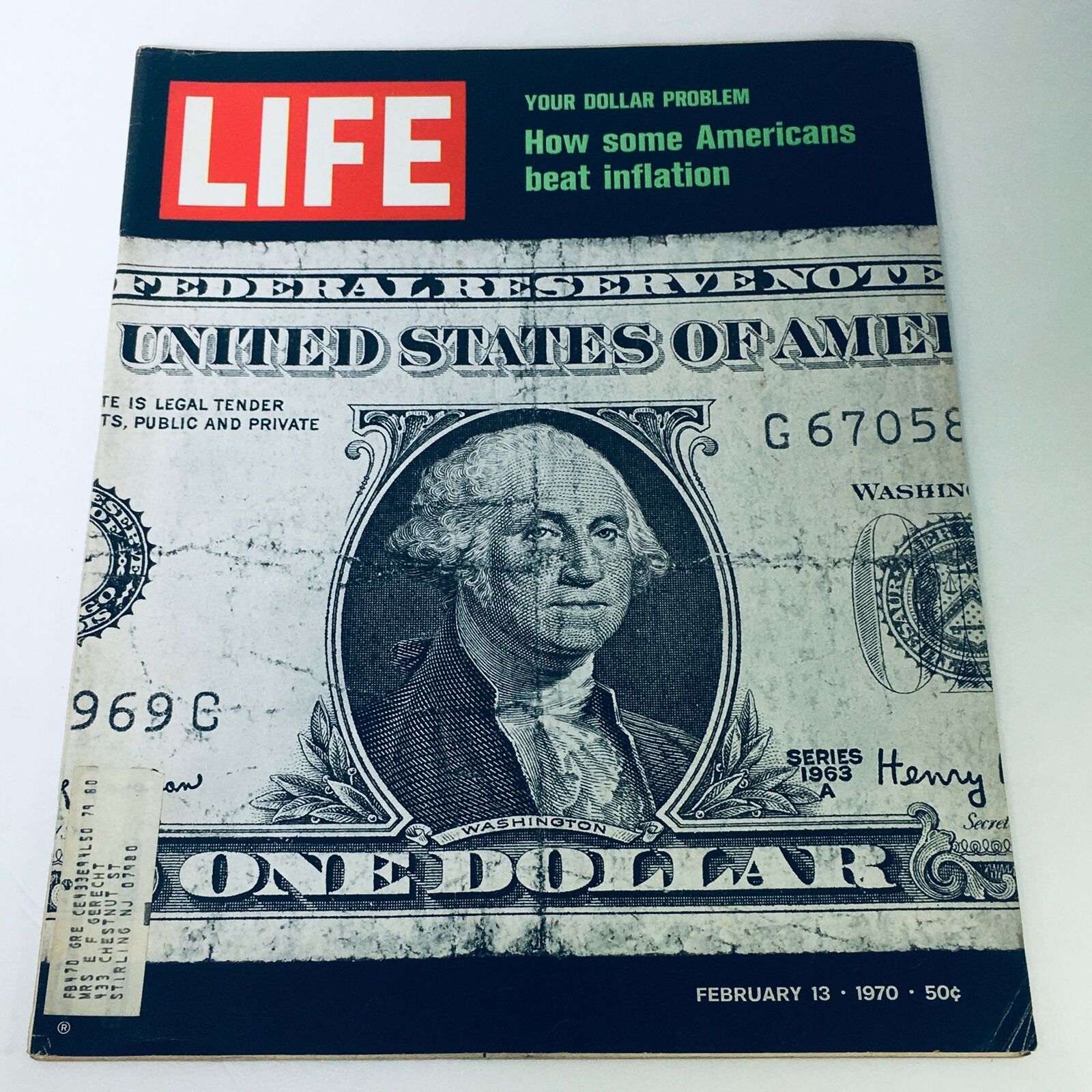 Life Magazine February 13 1970 - American Strategies to Beat Inflation During Economic Crisis