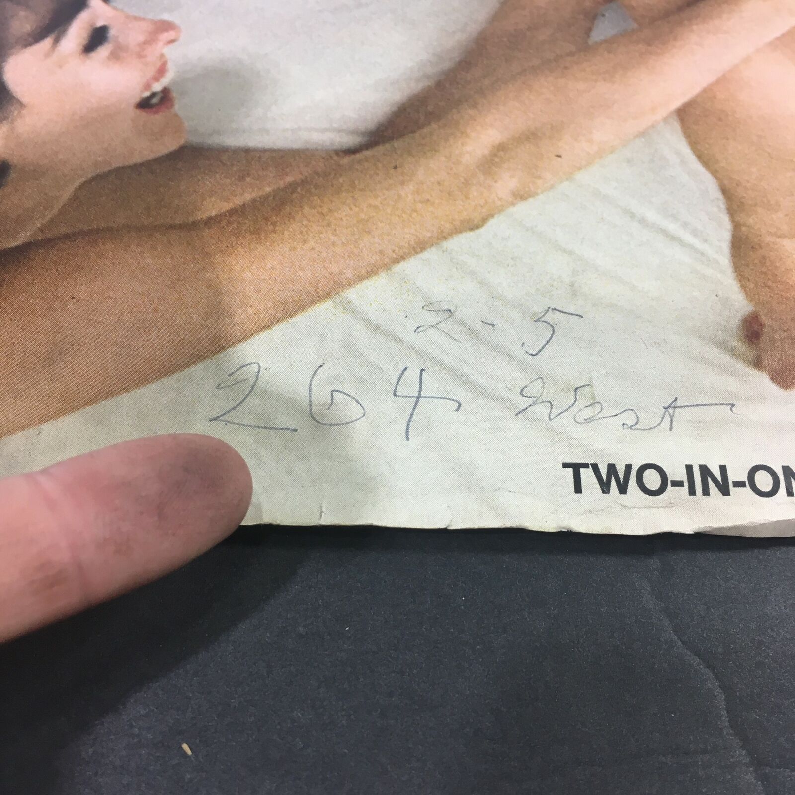 Close-up of the bottom corner of the vintage Life Magazine from December 25, 1970, with handwritten notes alongside the cover image featuring 'Life's Photography Contest Prizewinning'.