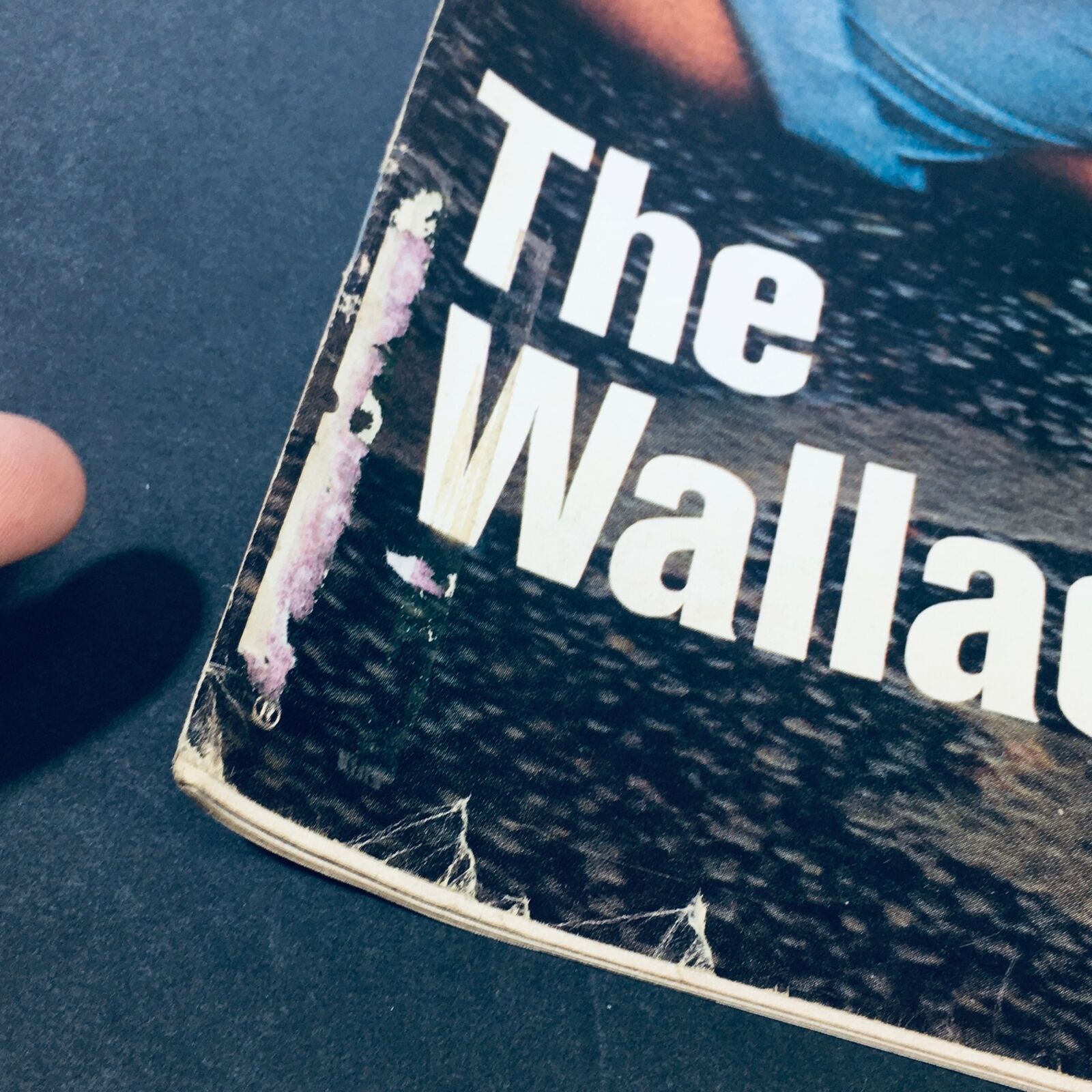 Close-up view of the corner of the May 26, 1972, Life Magazine featuring 'The Wallace Shooting,' showing minor wear on the edges.