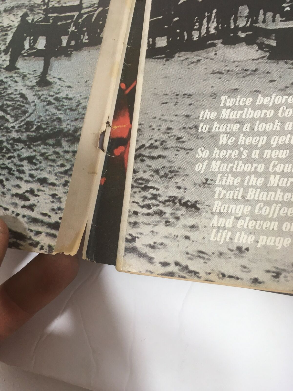 Another view of the inside page from the 1979 Time Magazine: Bravo Pavarotti! Opera's Golden Tenor, highlighting vintage Marlboro advertisements.