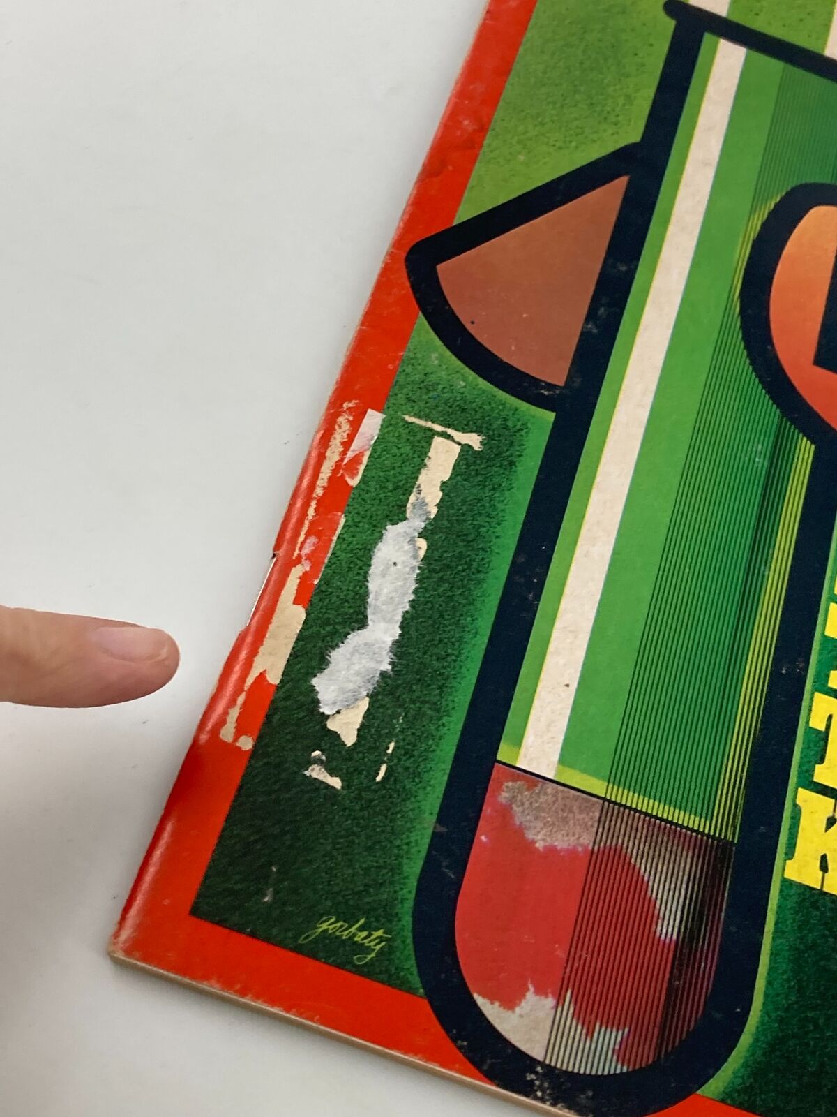 Close-up view of the vintage Time Magazine from August 16, 1976, showing detail of the cover and minor wear. The issue titled 'Disease Detectives: Tracing The Philly Killer' is highlighted, reflecting the publication's vintage appeal.