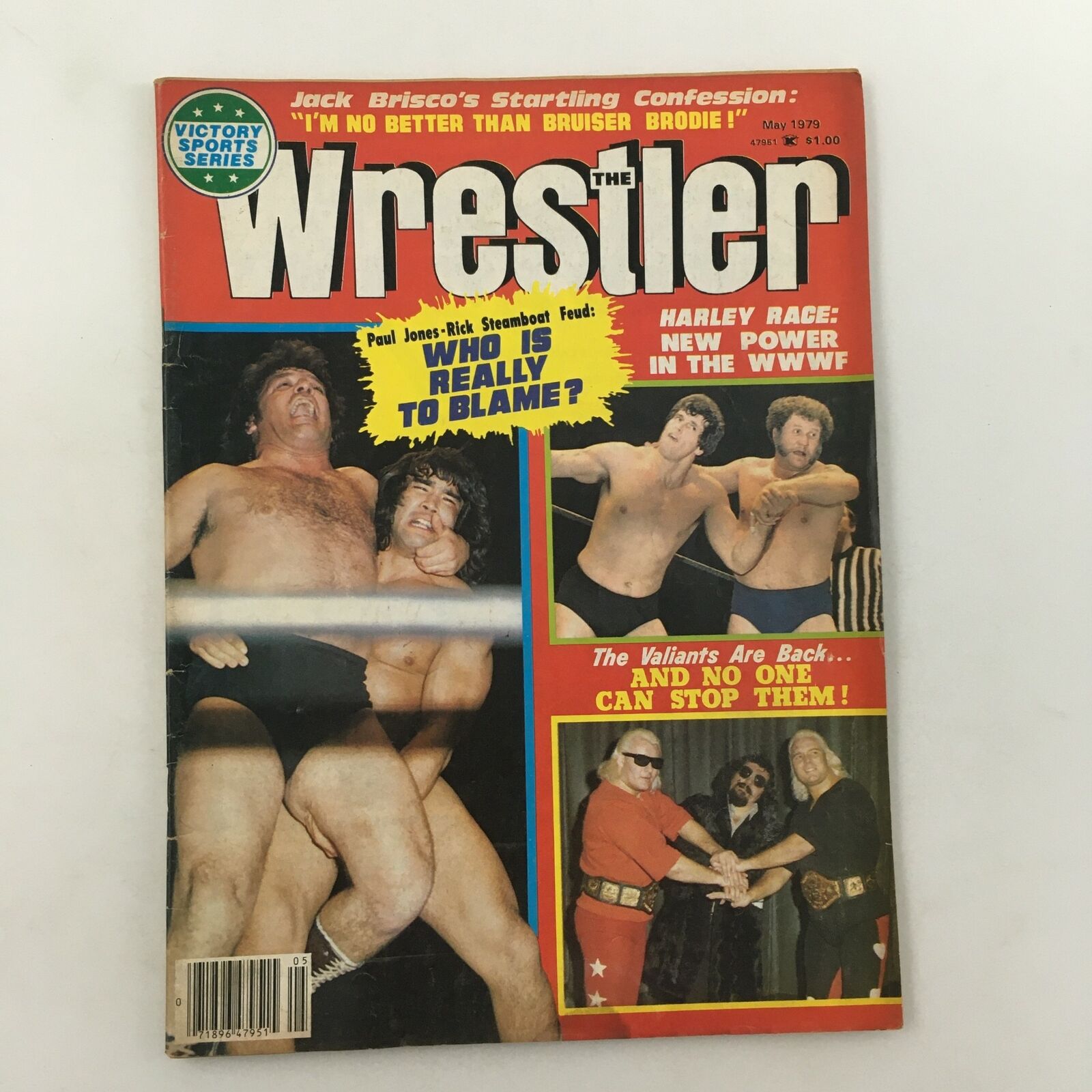 The Wrestler Magazine May 1979 Andre the Giant and WWF Harley Race Feature
