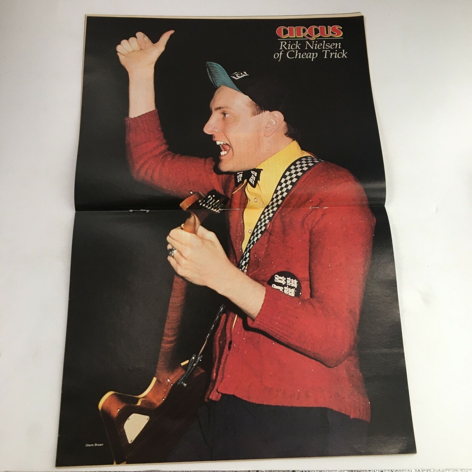 Circus Magazine January 23, 1979 featuring Rick Nielsen of Cheap Trick on the cover, capturing the vibrant energy of 1970s rock music.