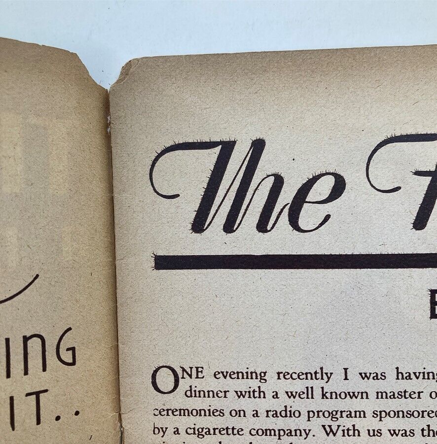 Close-up of the title page from VTG The Family Circle Magazine December 9 1932, featuring decorative elements and the opening paragraph of the Editor's Comment.