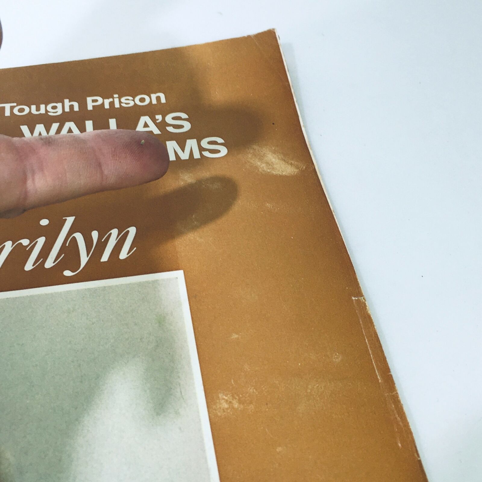 Close-up view of the VTG Life Magazine September 8, 1972, showing minor wear and address label details.