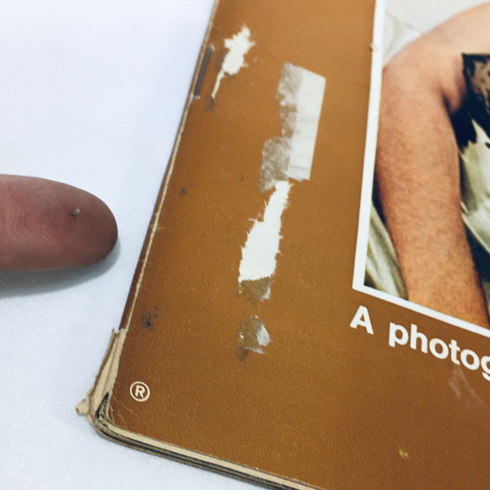 Detail of the spine and edges of VTG Life Magazine September 8, 1972, illustrating the magazine's vintage condition.