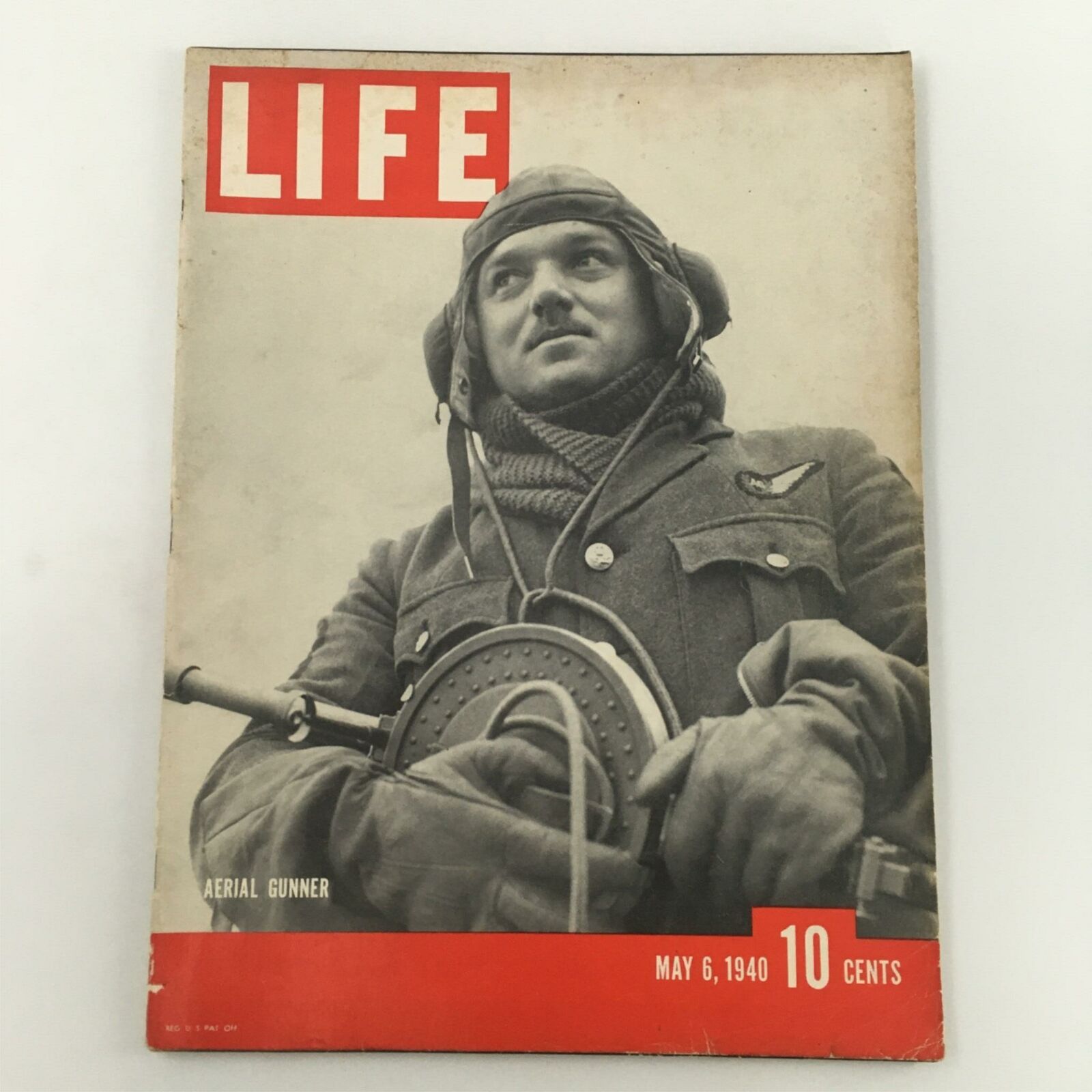Life Magazine May 6 1940 Aerial Gunner Feature on Norway and Sweden, Newsstand Edition