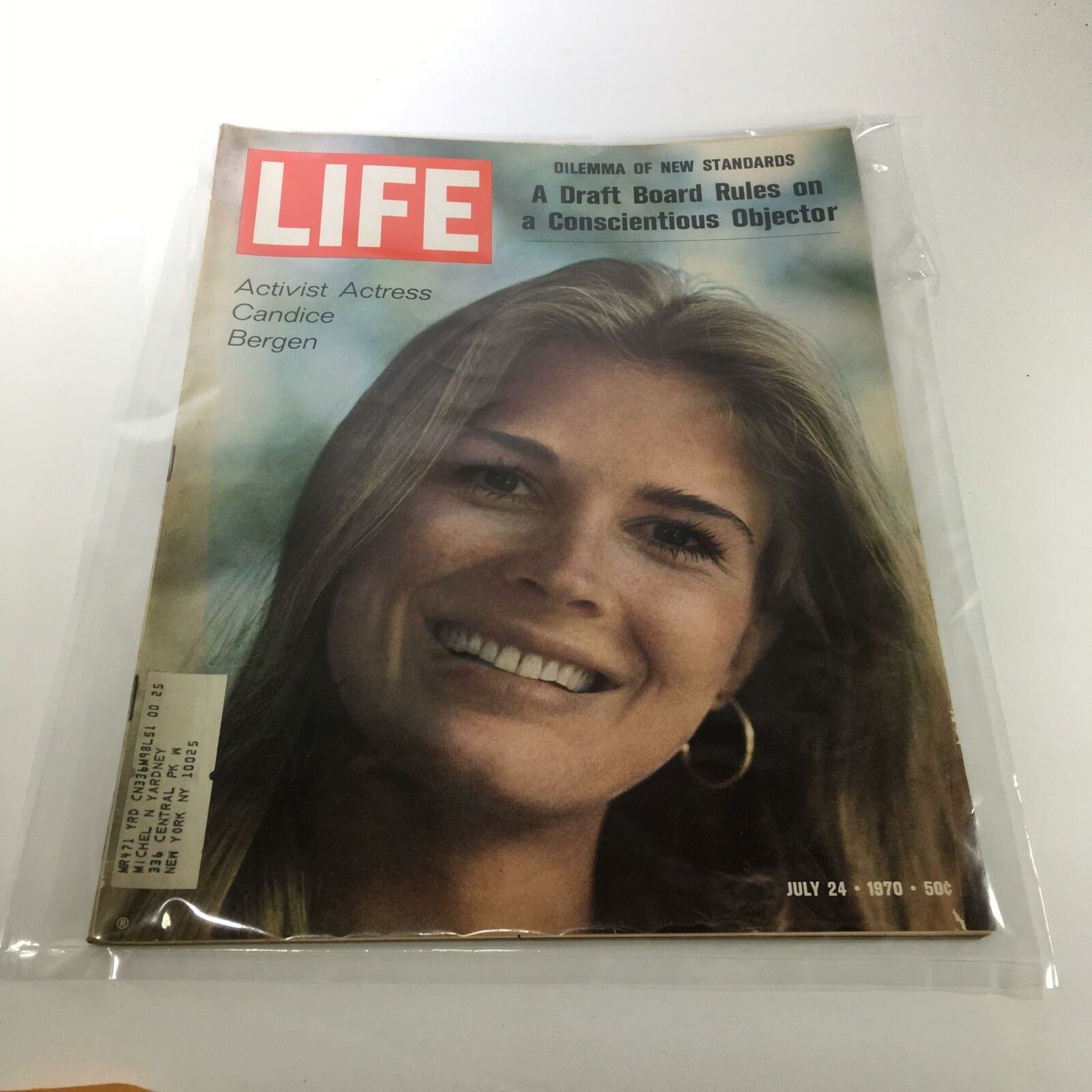 Life Magazine July 24 1970 Featuring Candice Bergen: Activist Actress & Vintage Collectible