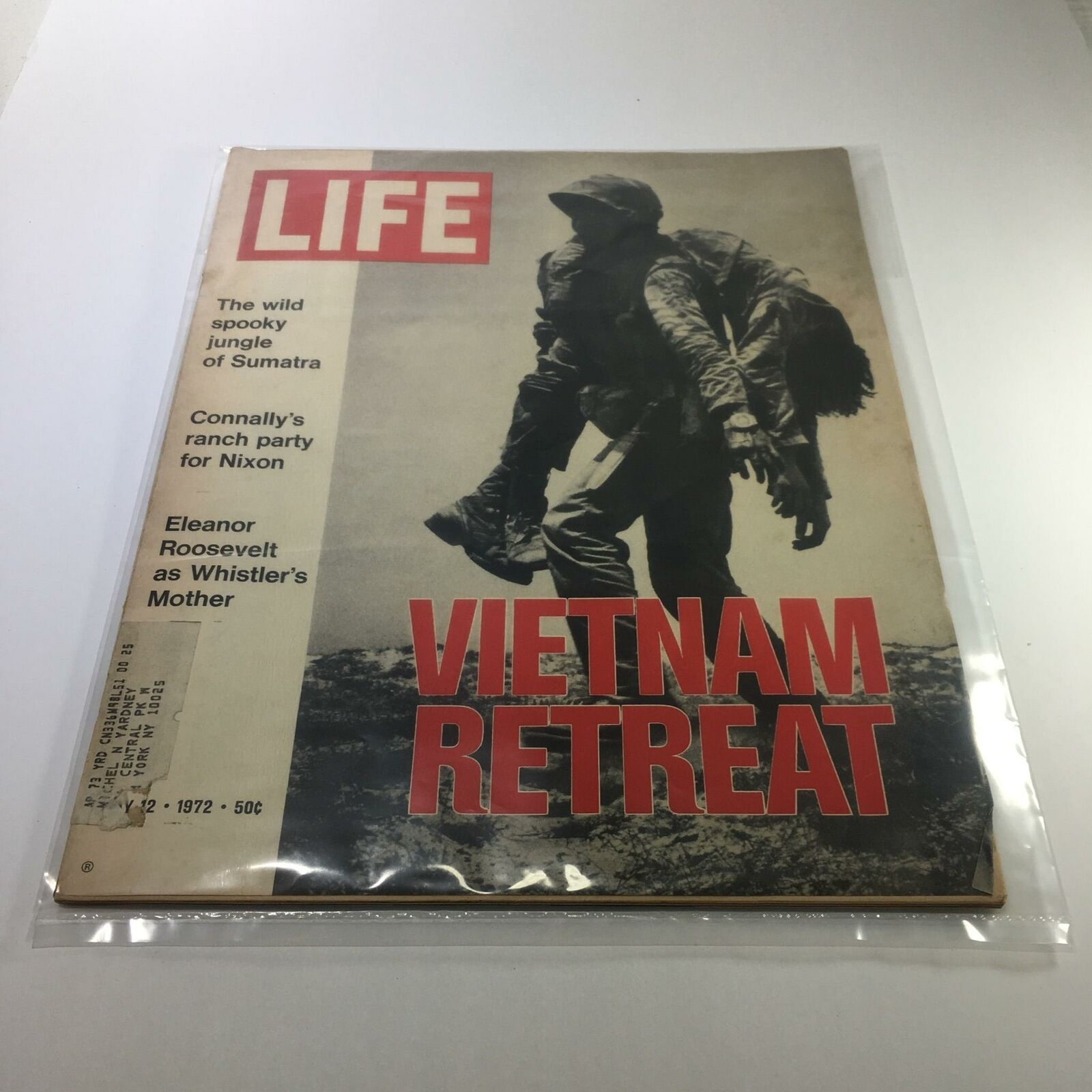 Life Magazine May 12 1972 Featuring Eleanor Roosevelt as Whistler's Mother - Good Condition