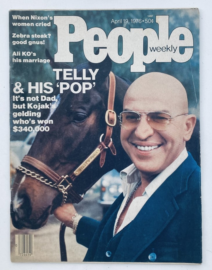 VTG People Weekly Magazine April 19 1976 Vol 5 No. 15 Telly Savalas No Label