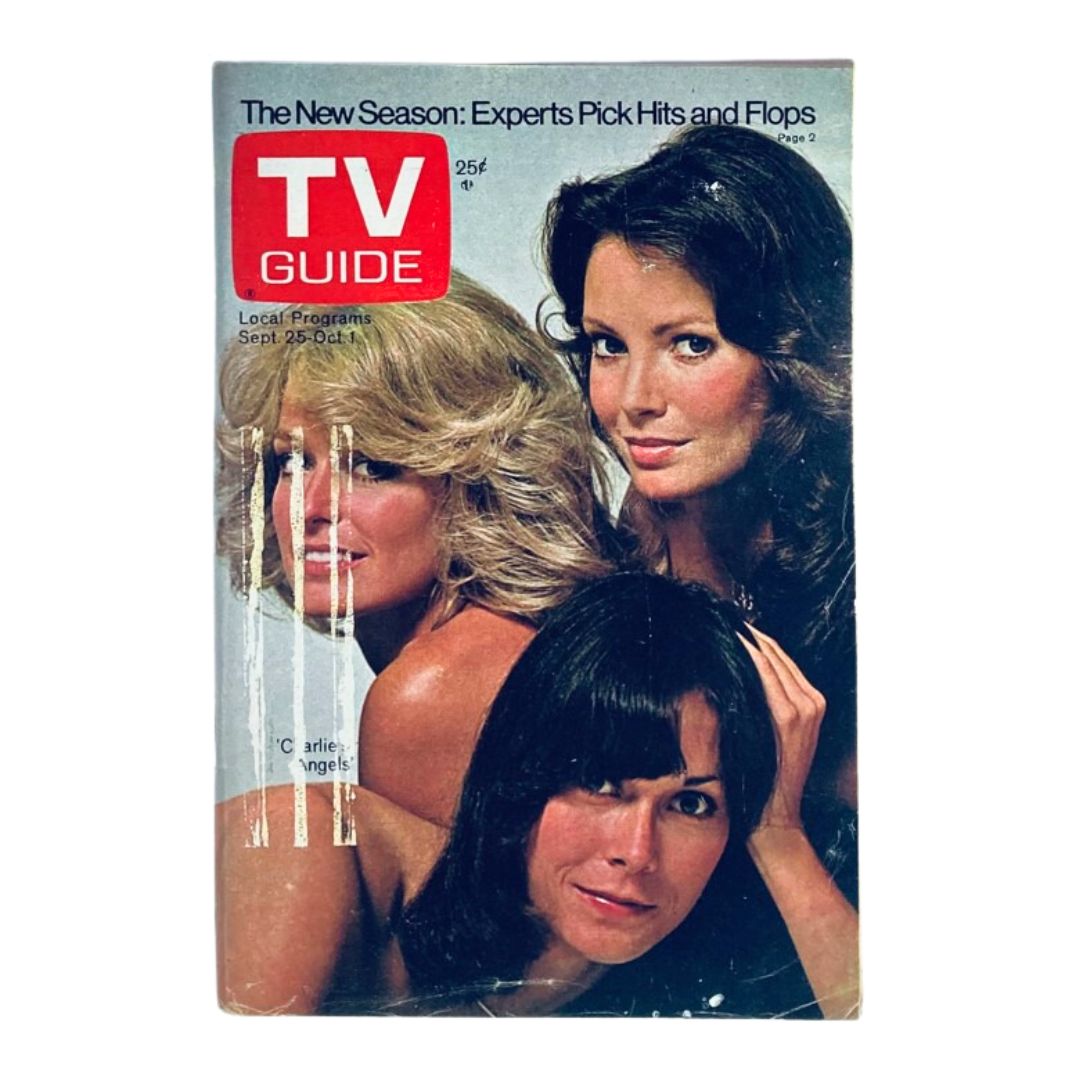 TV Guide Magazine September 25 1976 #1226 Jaclyn Smith New Hampshire Ed.