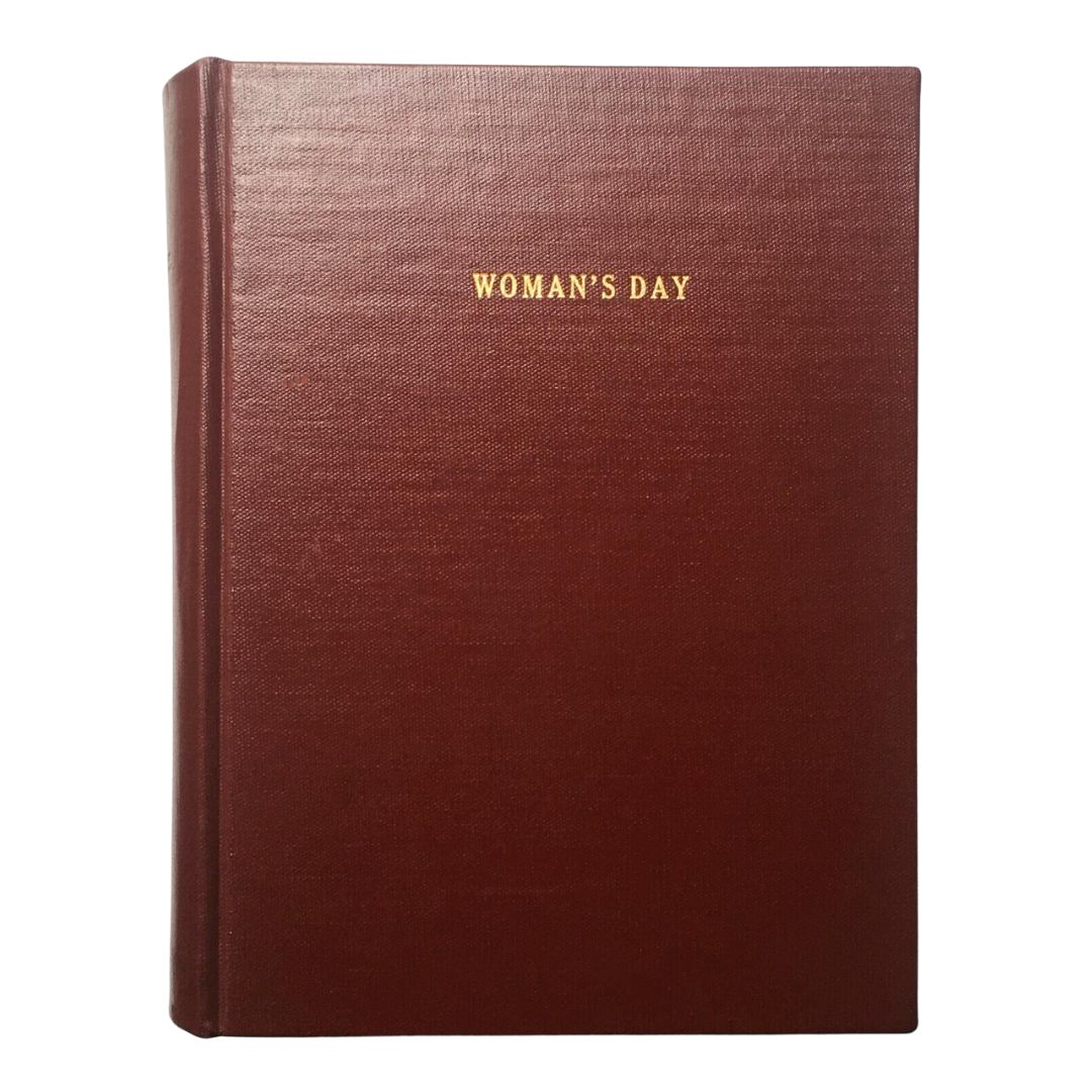 1970 Woman's Day Magazine, complete year-round compilation bound in a single book, featuring all issues from the year.