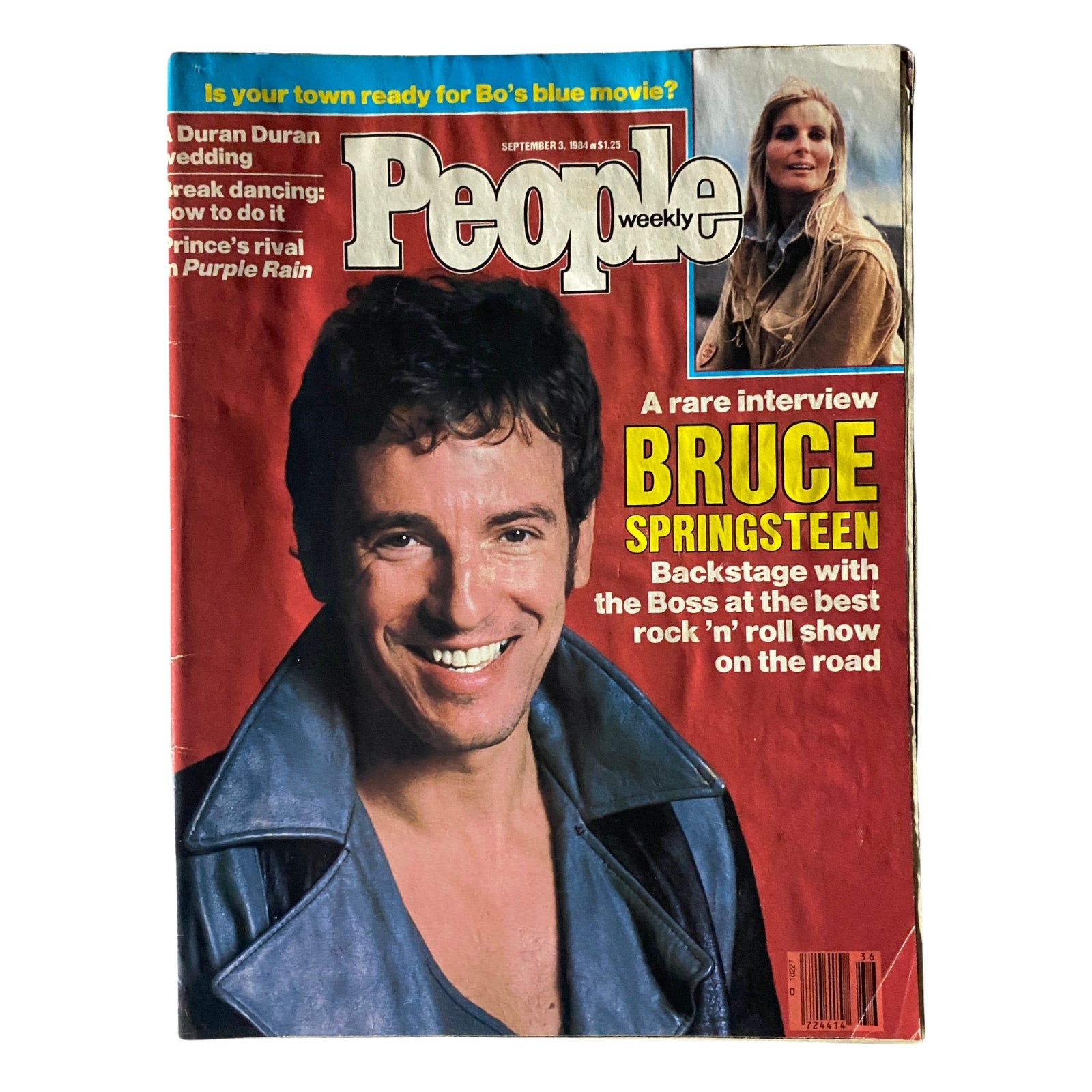Cover of People Weekly Magazine September 3, 1984 featuring Bruce Springsteen, showcasing a rare interview and highlights from the era.