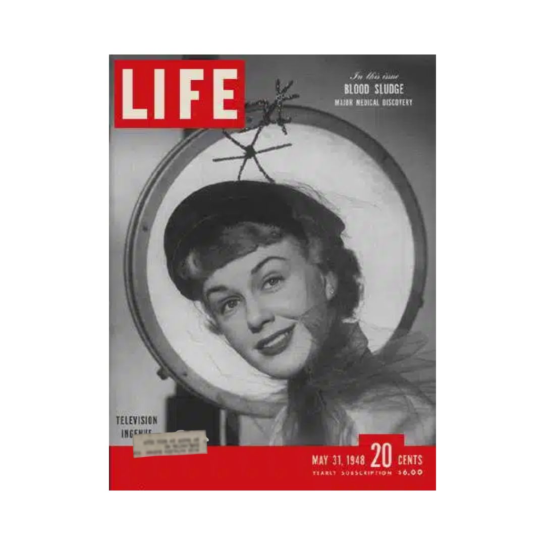 Life Magazine May 31, 1948 Feature on Television Star Kyle MacDonnell and Historic Events