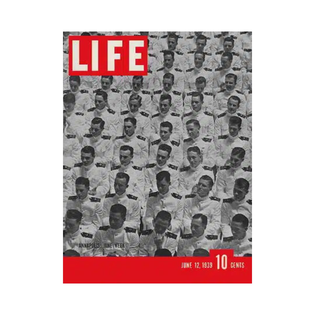 Life Magazine June 12, 1939 - Annapolis Commencement Edition with Historic Articles and Photographs