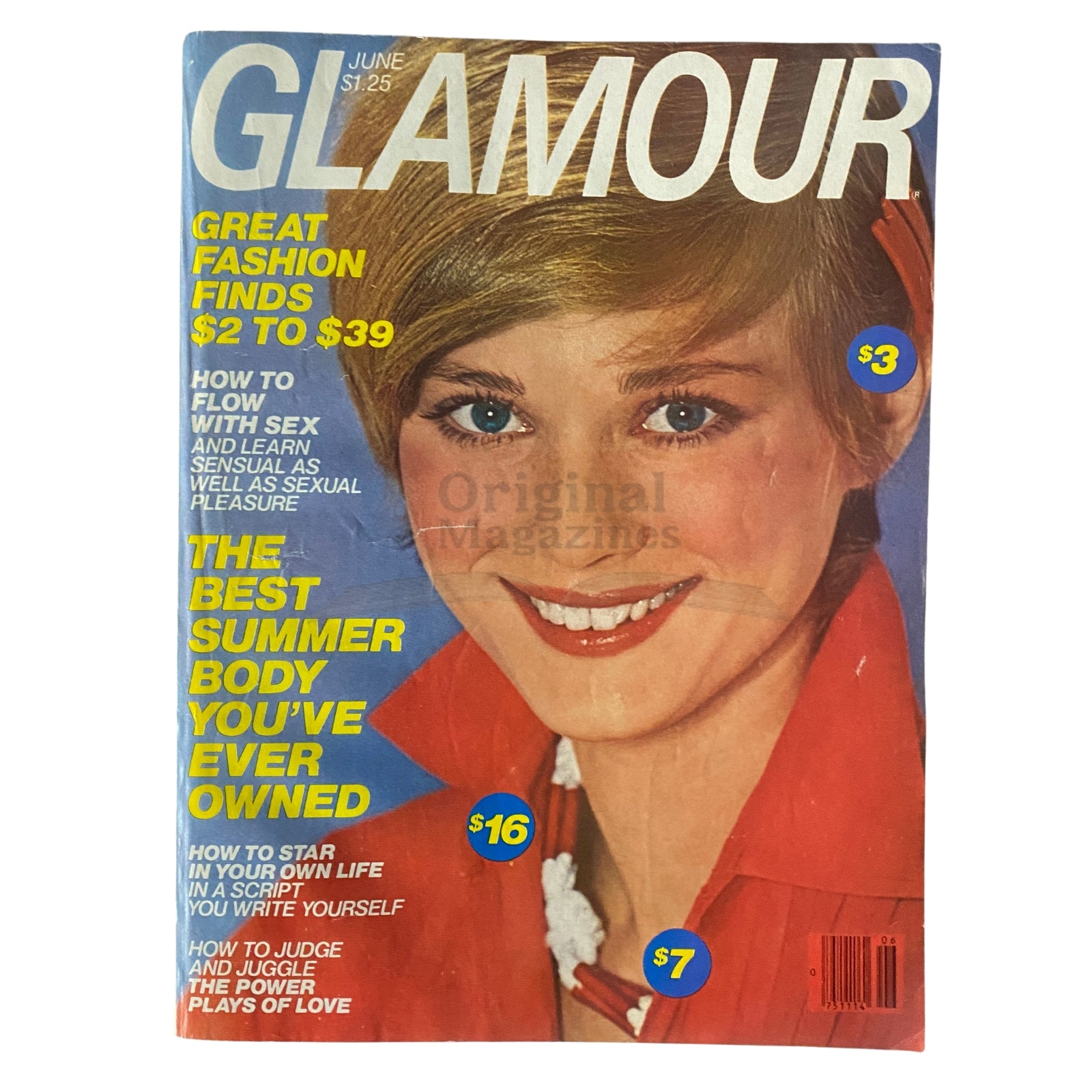 Glamour Magazine June 1978 Shaun Casey Cover No Label