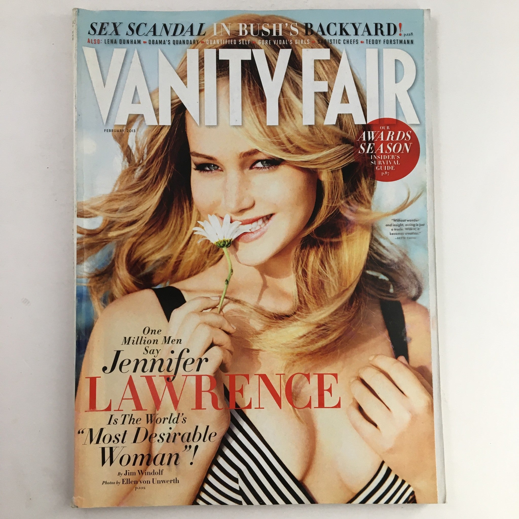 Vanity Fair February 2013 Jennifer Lawrence