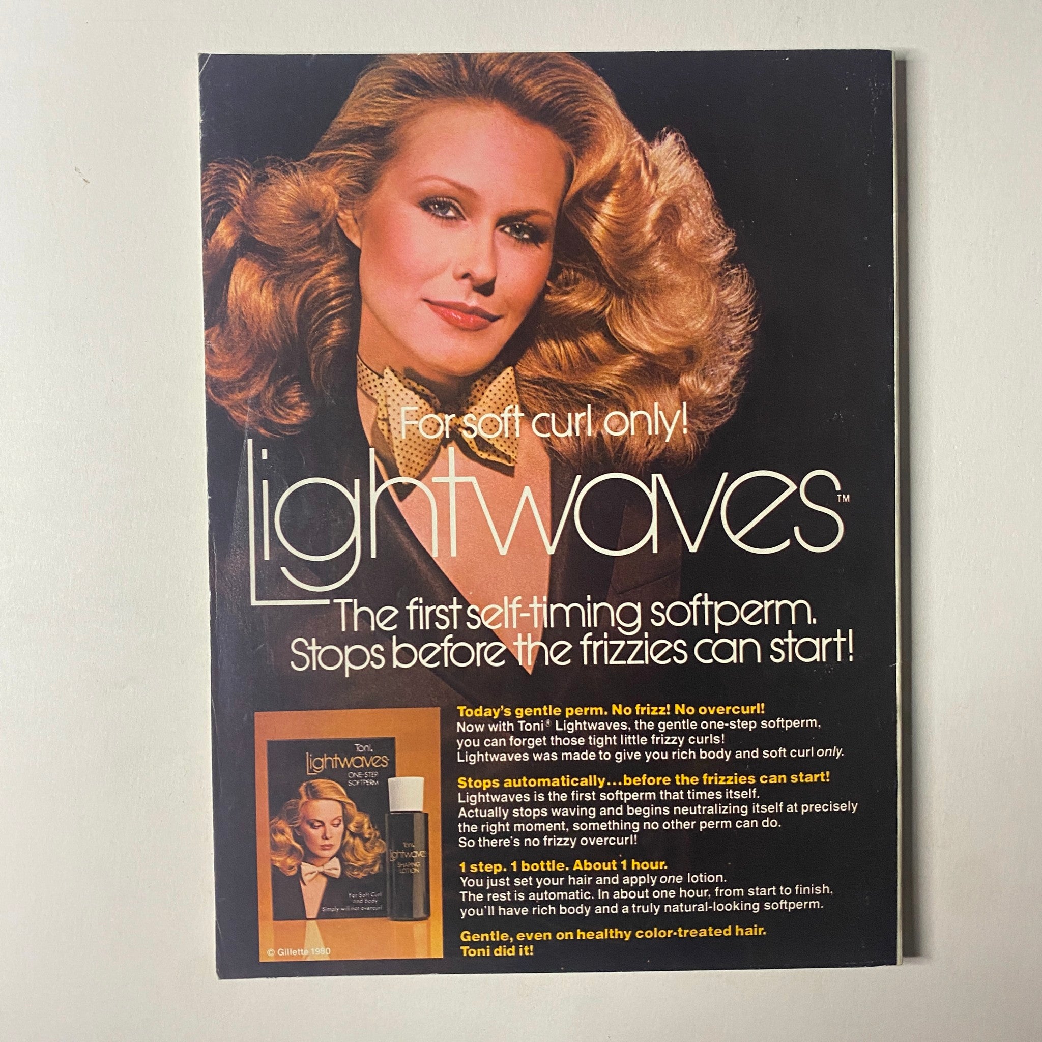 Seventeen Magazine May 1980 cover featuring Diane Lane with a beauty guide advertisement for Lightwaves self-timing softperm, highlighting soft curl hairstyle promotion. Vintage magazine style and design capturing 1980s fashion and beauty trends.