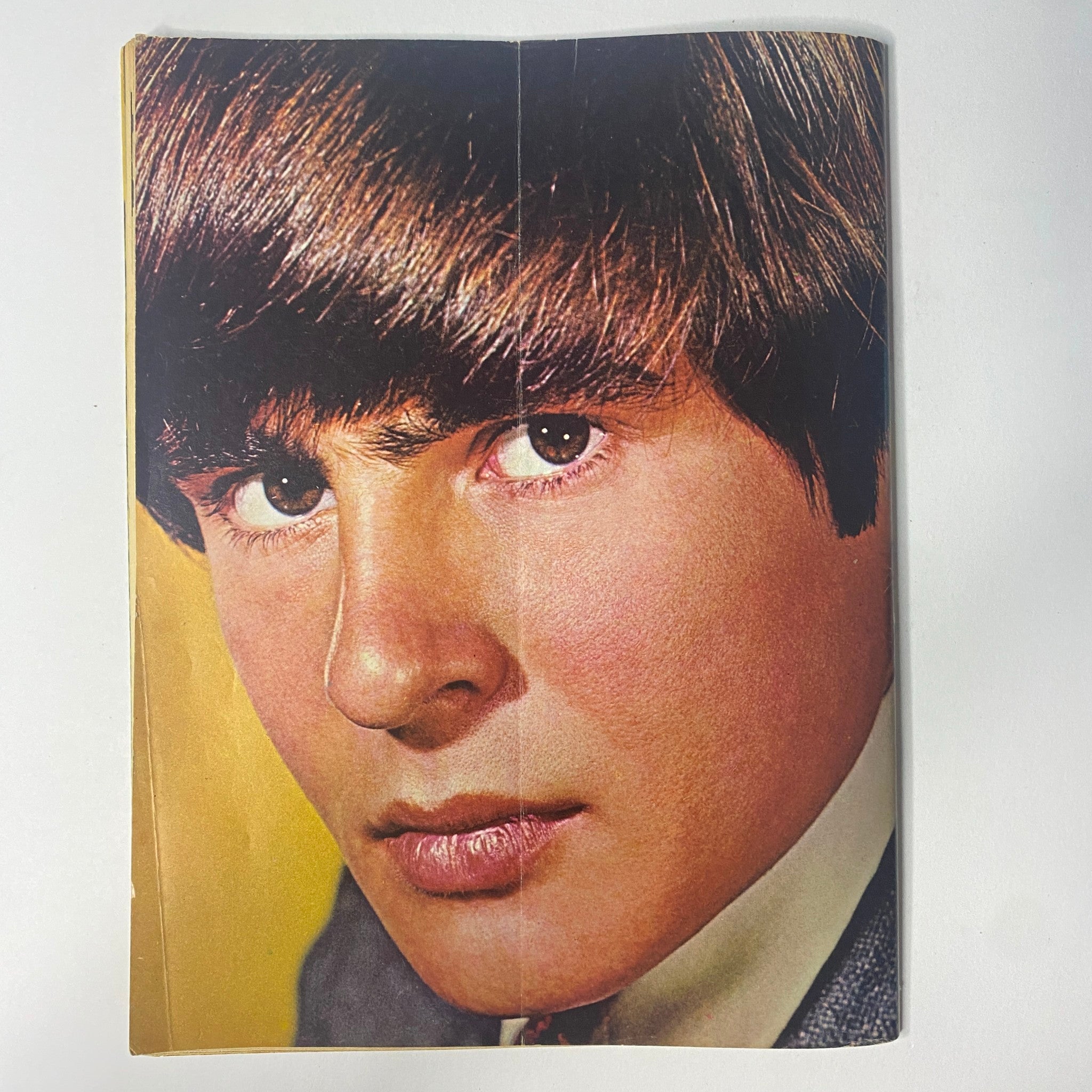 16 Magazine March 1967 Vol 8 No. 10 stylish photo of a young male model, illustrating the magazine's teen culture theme.