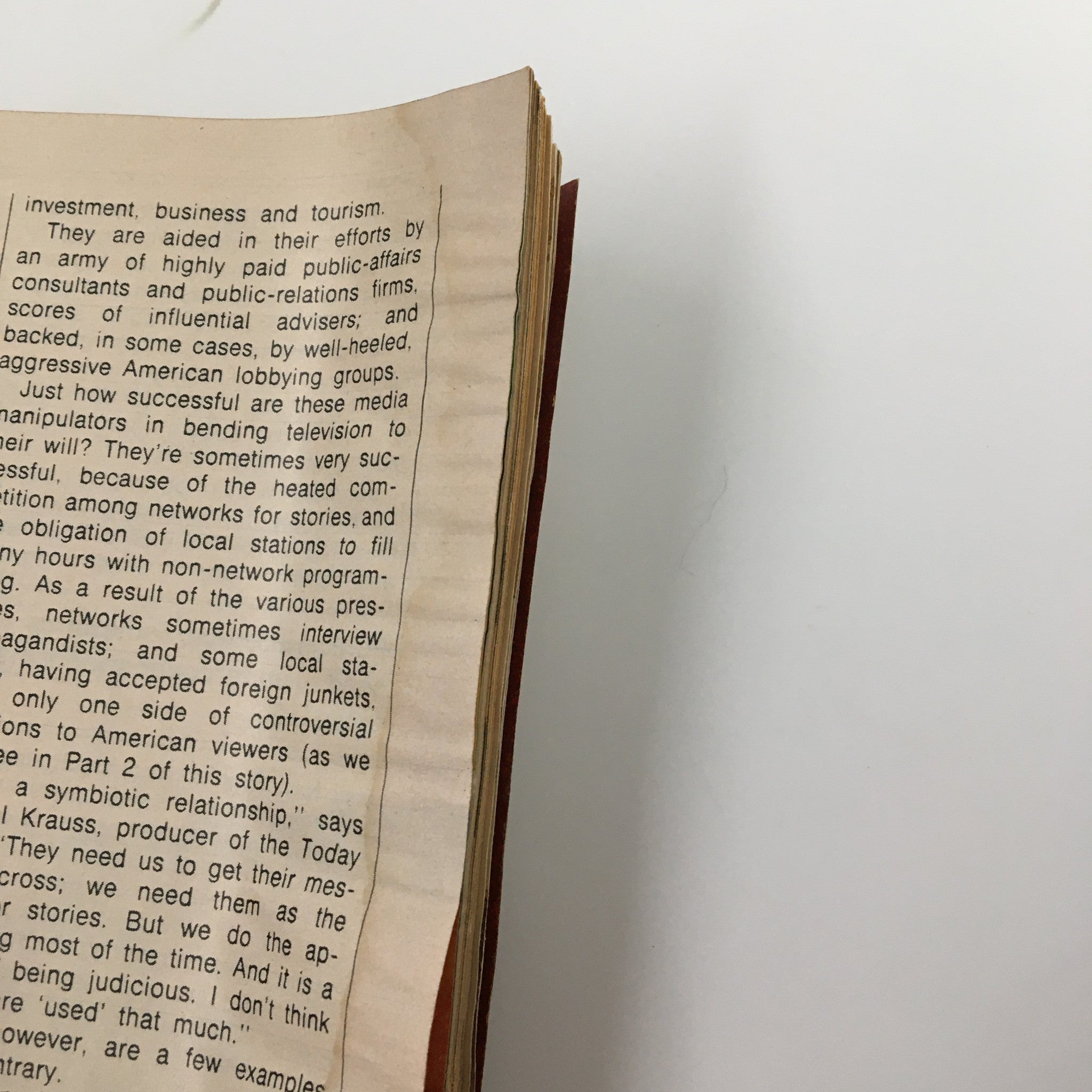 Inside page of TV Guide Magazine November 18 1978 showing text content and vintage paper quality.