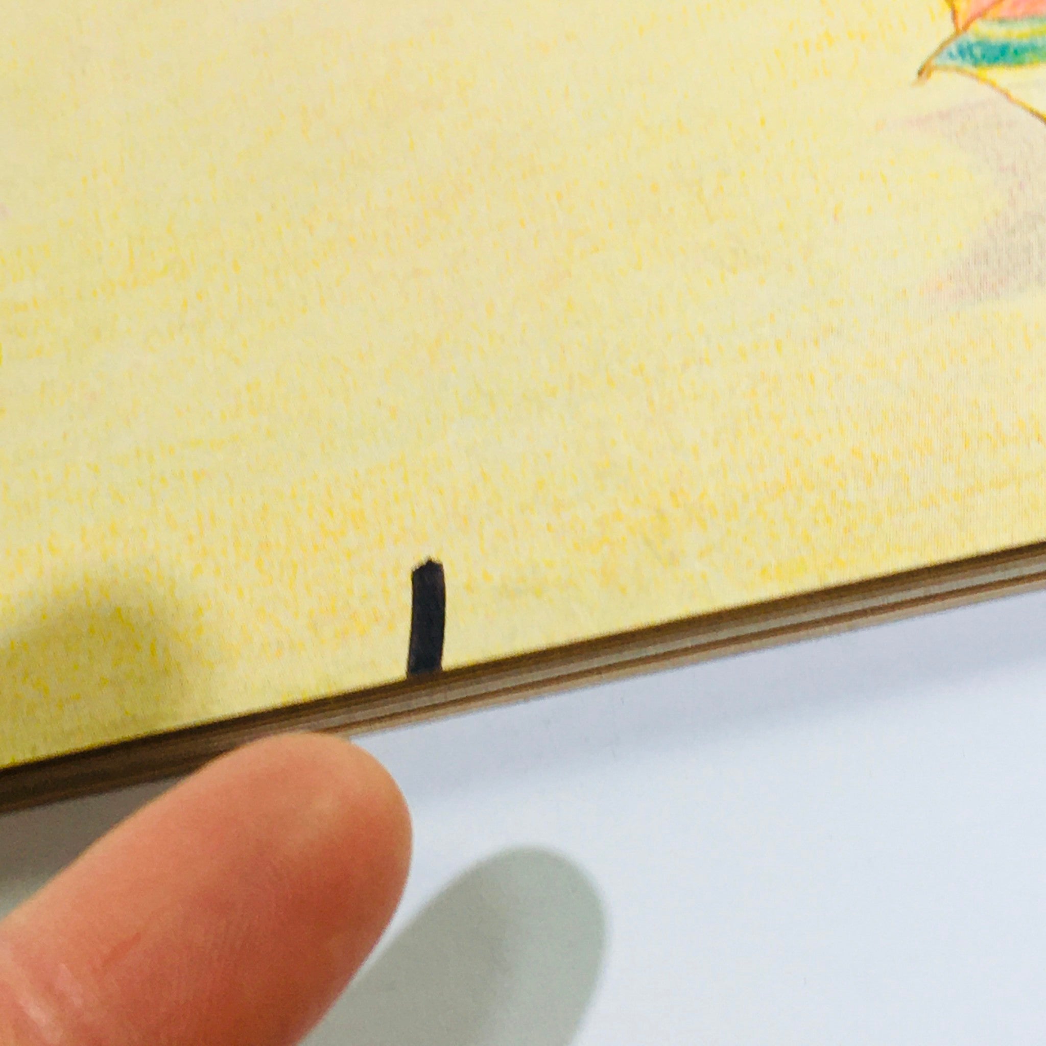 Close-up detail of The New Yorker: April 10 1978 magazine showing the artwork and slight wear on the cover.