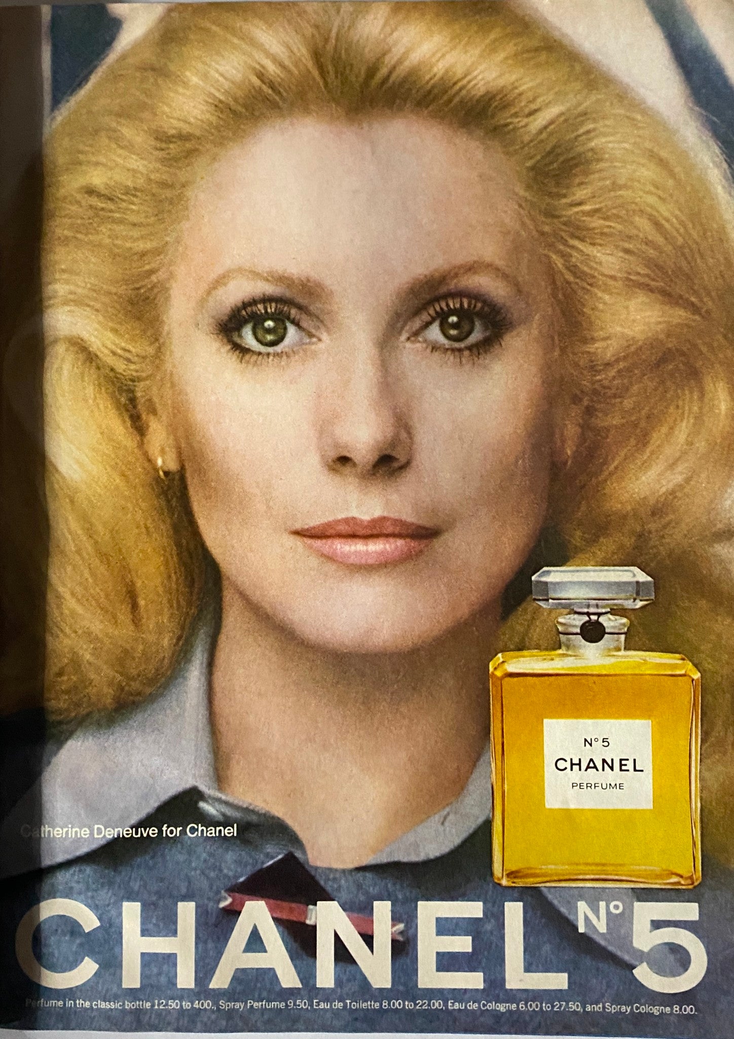 Glamour Magazine August 1976 featuring Catherine La Fleche on the cover with a striking hairstyle and makeup, showcasing vintage fashion.