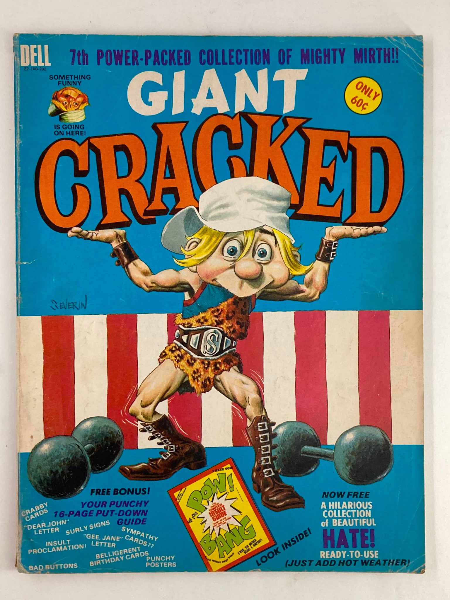 VTG Cracked Humor Magazine 1971 Rowan and Martin's Laugh-In No Label