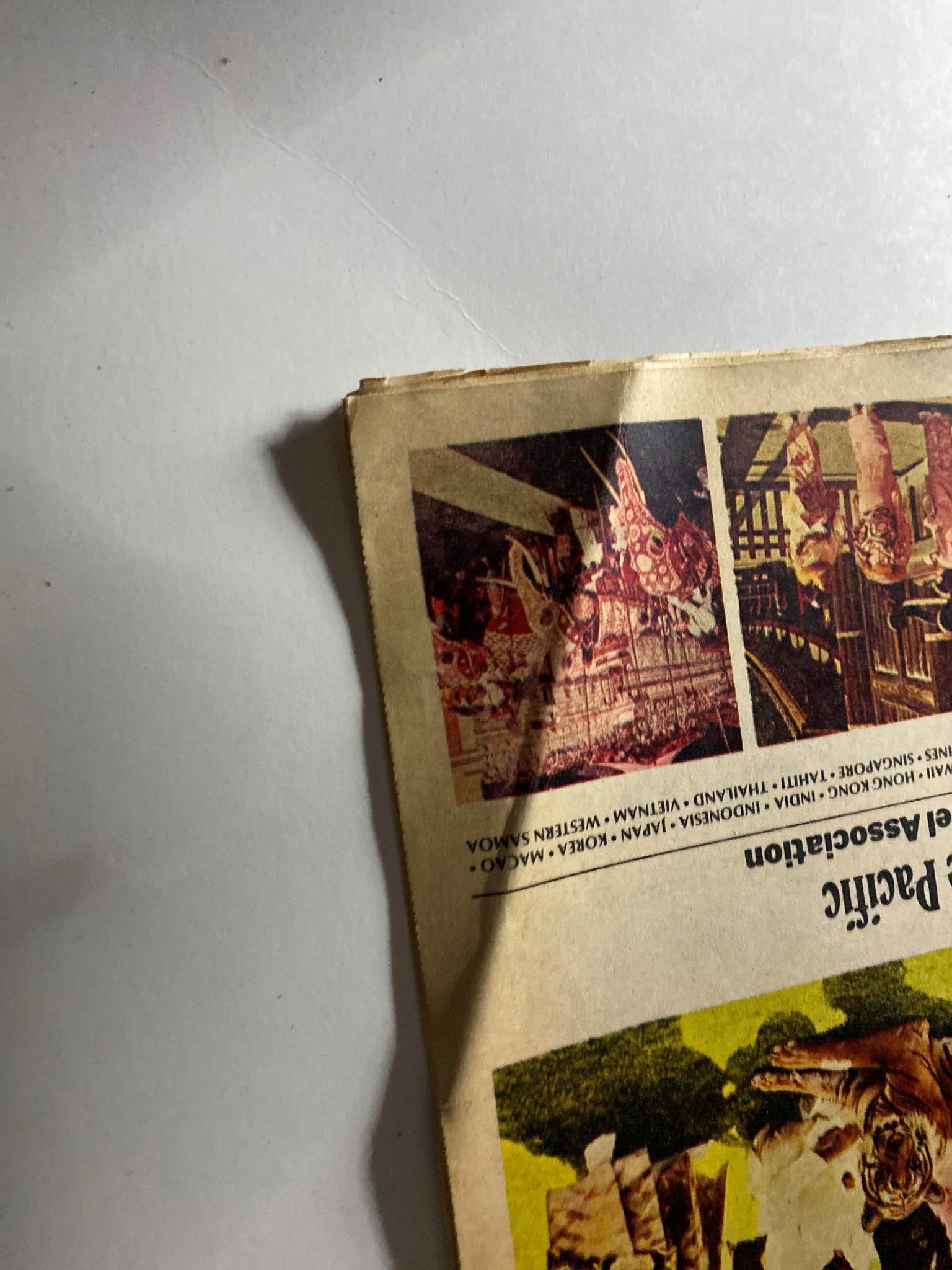 The New York Times Magazine September 20 1970 featuring images celebrating the culture and beauty of the Pacific, depicting traditional artwork and scenic locations.