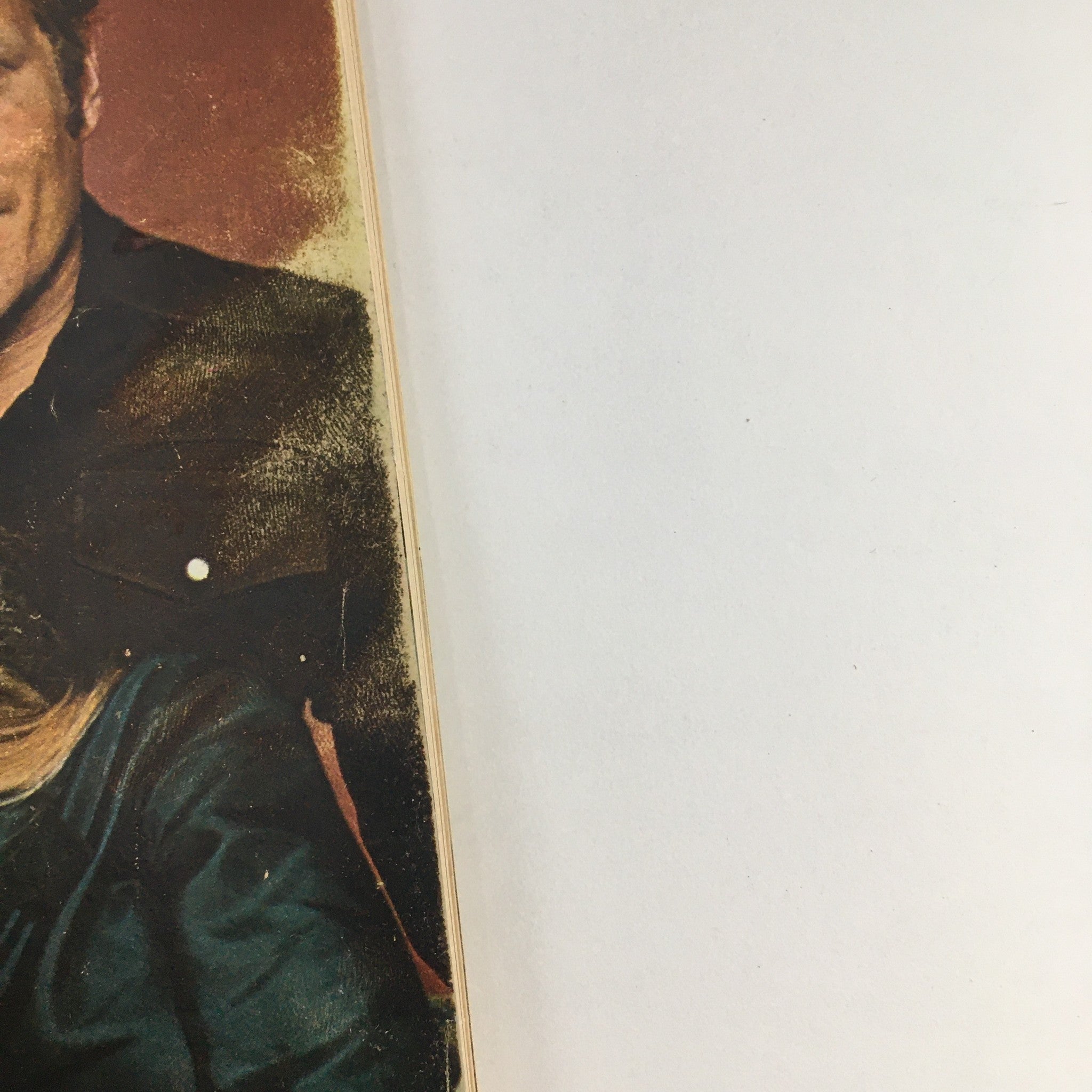Side view of TV Guide Magazine from October 27, 1973 showing Blythe Danner and Ken Howard, a collectible from the 1970s.