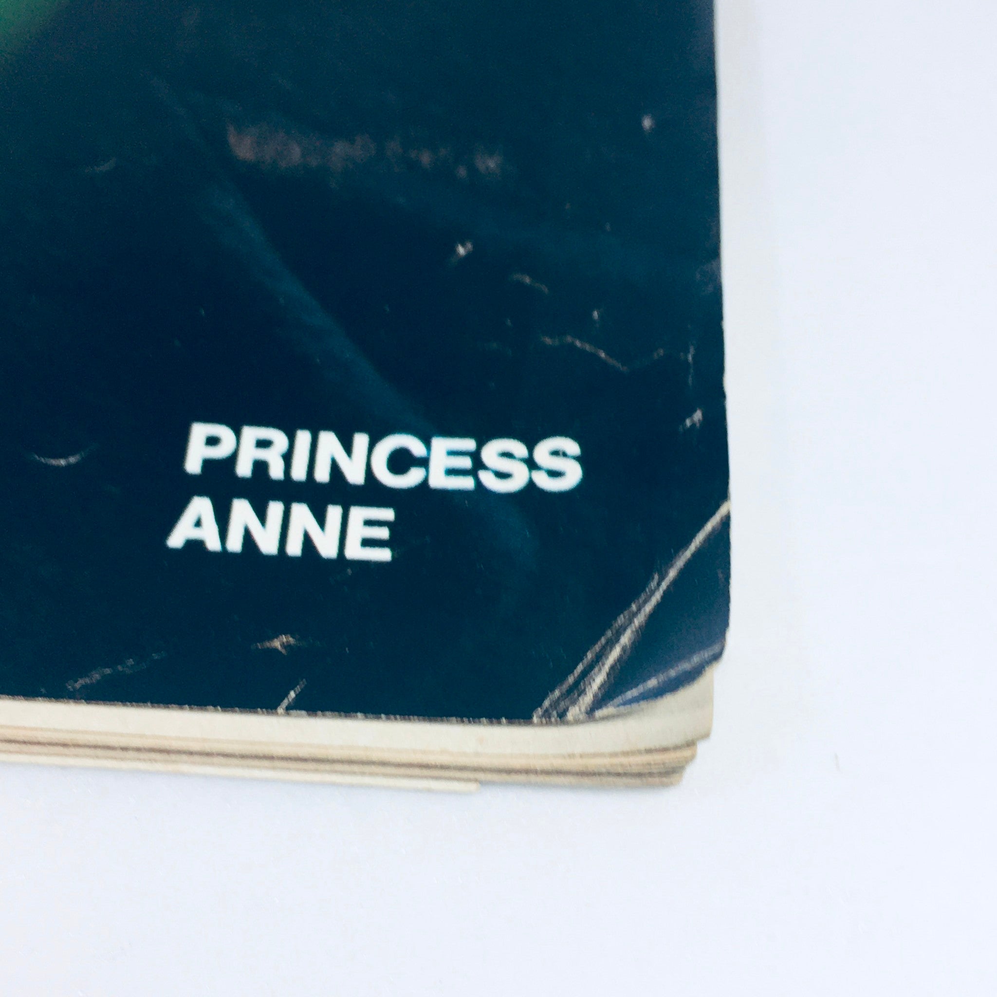 Close-up image of Look Magazine cover corner from July 28, 1970, highlighting the name 'Princess Anne'.