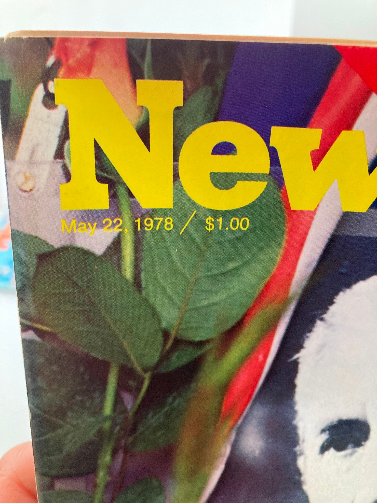 Cover of Vintage Newsweek Magazine dated May 22, 1978, showcasing the title and date, related to the assassination of Italian Prime Minister Aldo Moro.