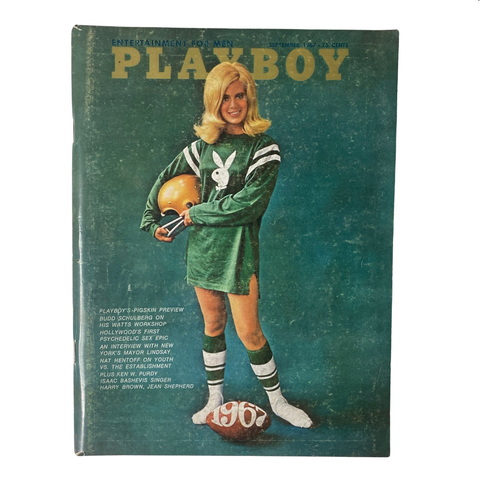 Playboy Magazine September 1967 Cover featuring Playmate Victoria Vetri, showcasing vintage style and cultural significance.