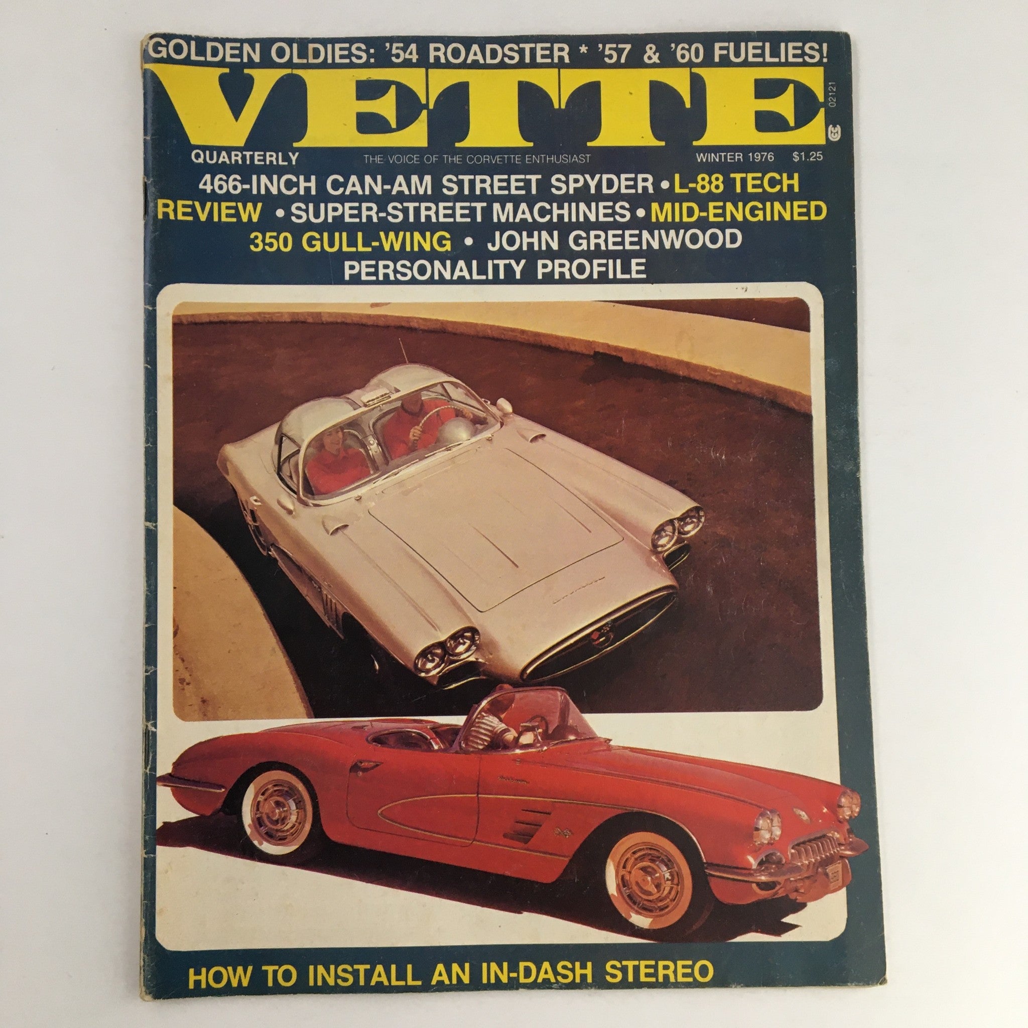 Vette Magazine Winter 1976 John Greenwood Personality Profile, No Label