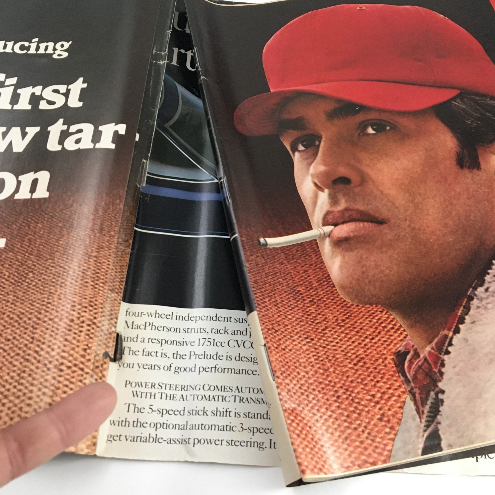 Interior page of People Weekly Magazine February 2, 1981 featuring a close-up of an article related to Anthony Hopkins, highlighting his prominence during that time.