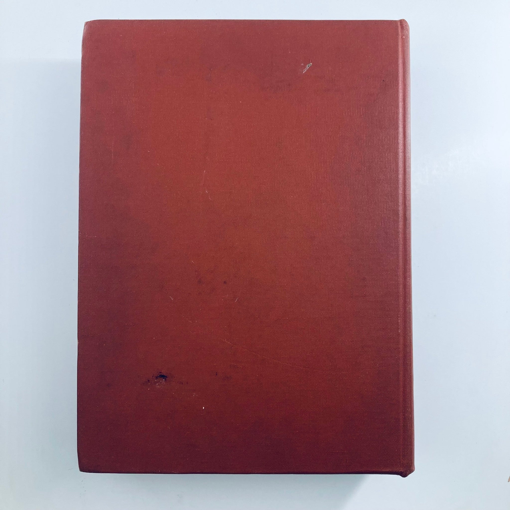 Vintage 1953 Bound Life Magazine April - June Weekly Issue, showcasing a rich red cover with a textured finish, ideal for collectors of classic publications.