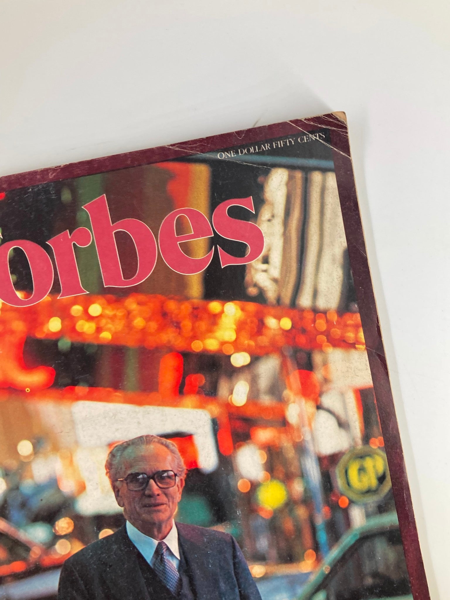 Cover of VTG Forbes Magazine April 2 1979 featuring the title and vibrant background.