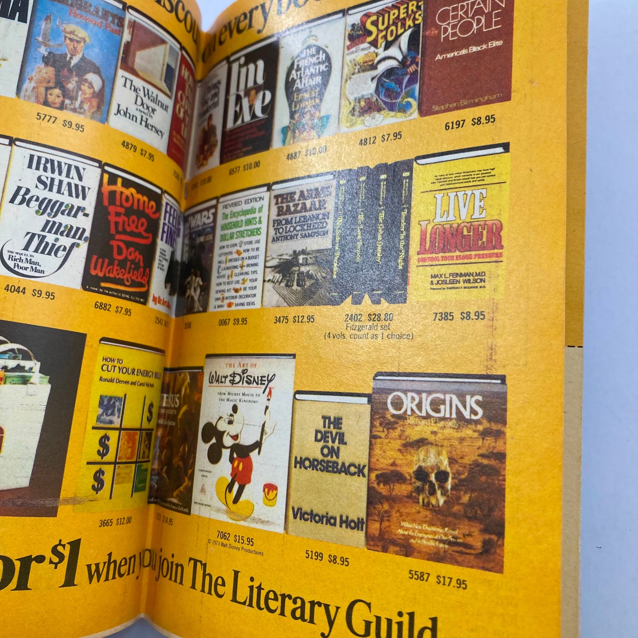 Interior advertisement page from TV Guide Magazine November 5 1977 showcasing various book titles and offers, associated with the San Francisco Metro edition.