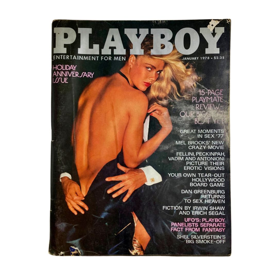 Playboy Magazine January 1978 cover featuring Rita Lee and Debra Jensen, showcasing vintage photography and graphic design.