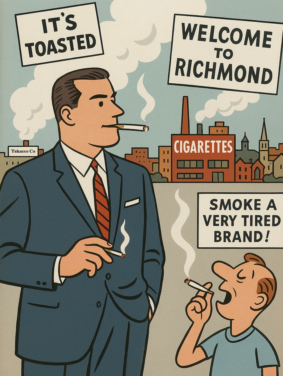 Cigarette Town, Richmond, and America’s Smoke-Filled 1950s