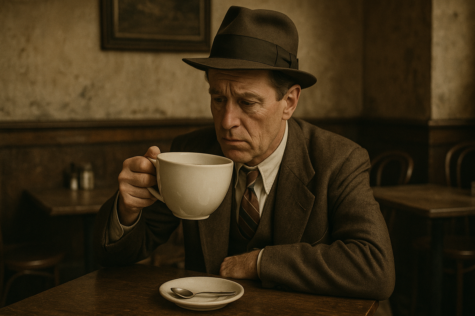 Large Coffee and Larger Anxieties: The New Yorker on Modern Life Before the Crash