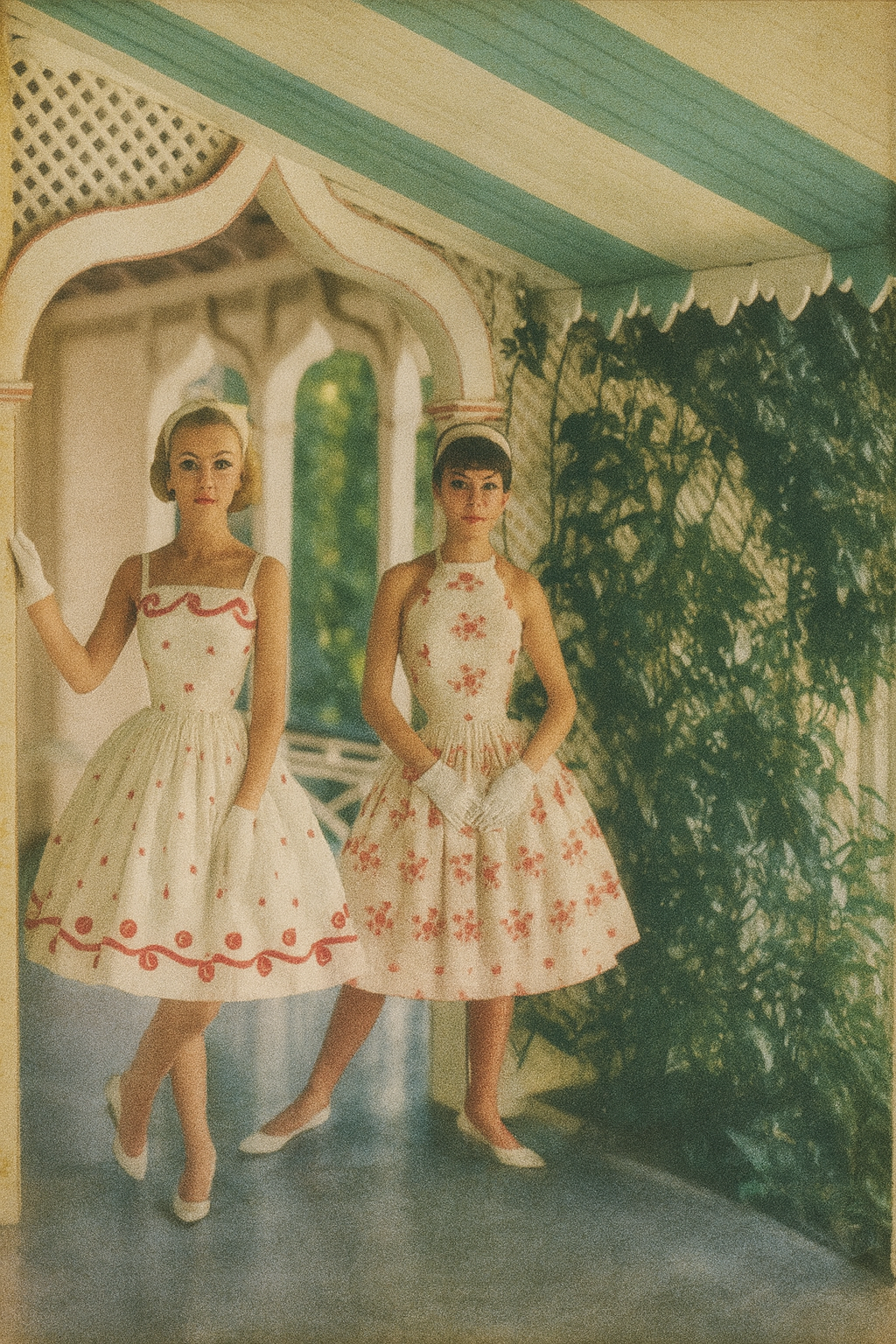 Stripes, Kites, and Carefree Whites: Teen Summer Fashion in 1958