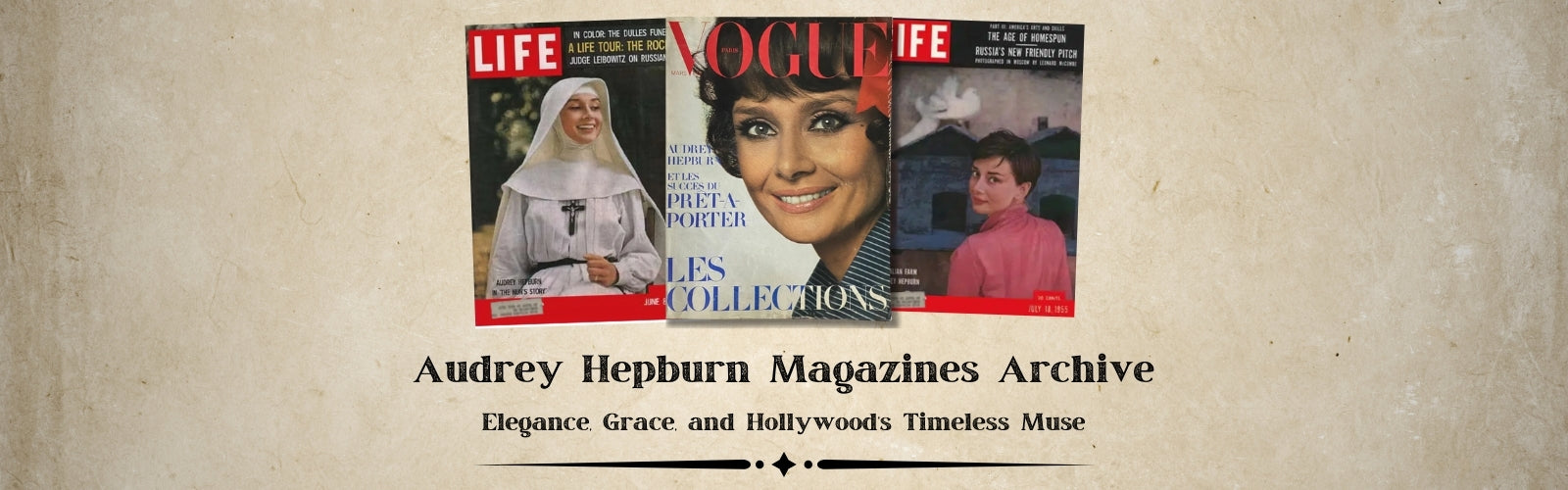 Audrey Hepburn Magazines