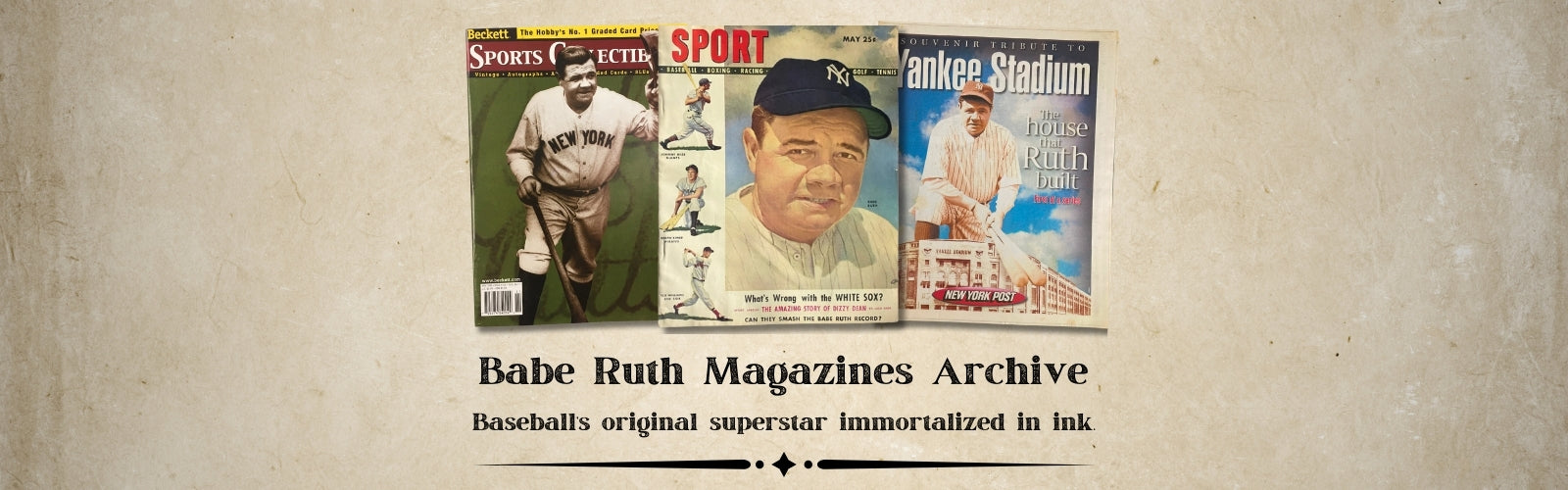 Babe Ruth Magazines