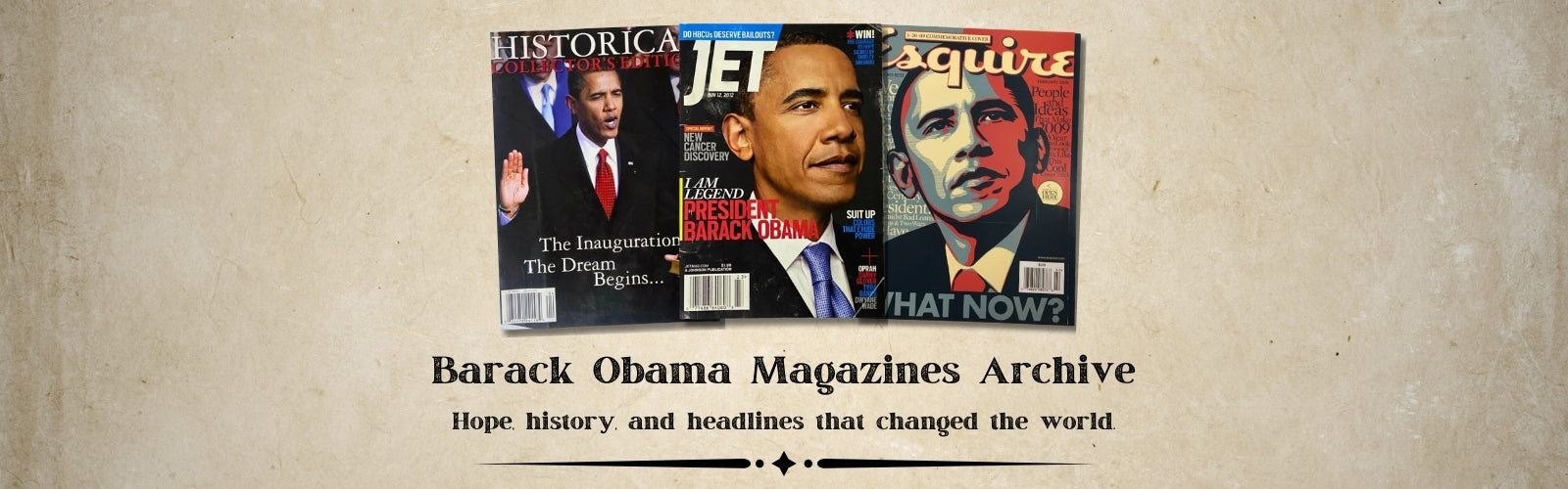 Barack Obama Magazines