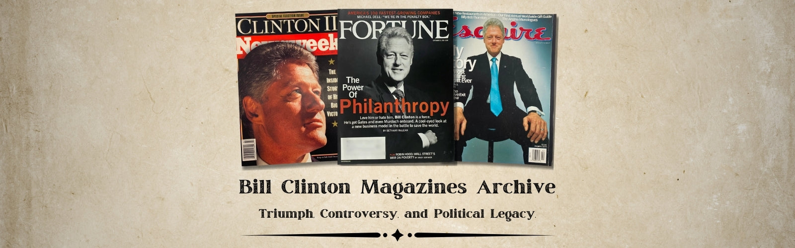 Bill Clinton Magazines