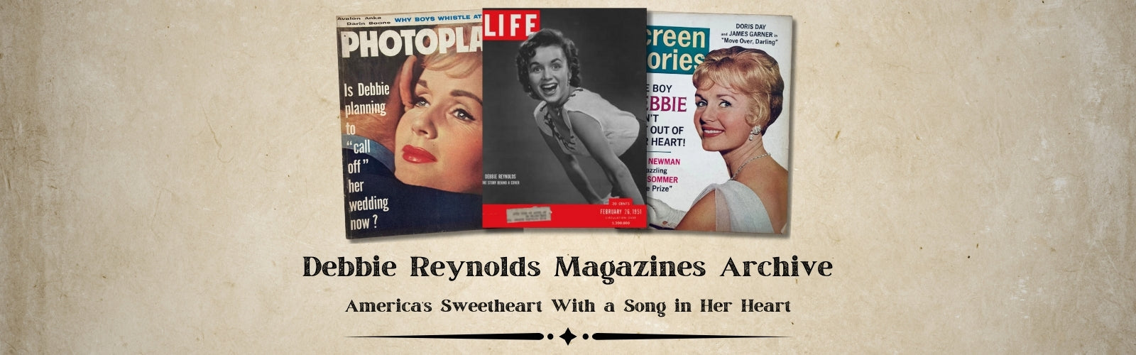 Debbie Reynolds Magazines
