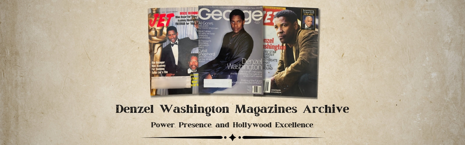 Denzel Washington Magazines